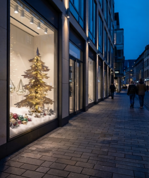 Sapin de noël grand format